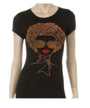 Load image into Gallery viewer, Afro Lady Tee
