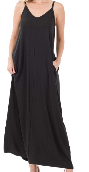 knee length dresses for ladies Myers Button Down Maxi Dress main image 1